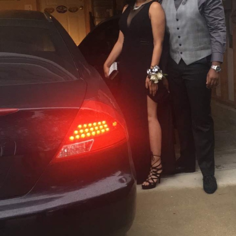 Black Dress with mesh (Gala or Prom dress)